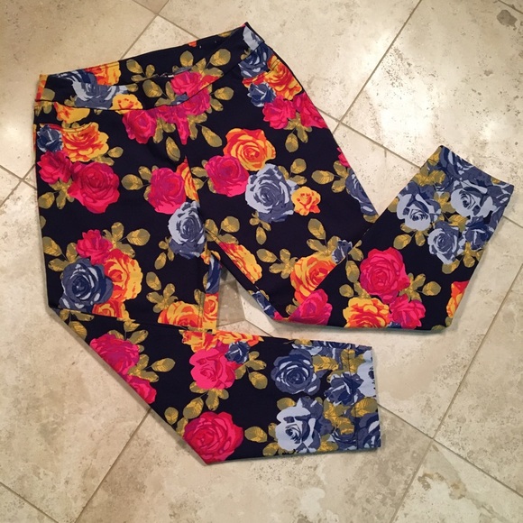 Soft Surroundings Pants & Jumpsuits Soft Surroundings Blue Floral